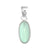 Sterling Silver Small Oval Luminite Pendant | Charles Albert Jewelry