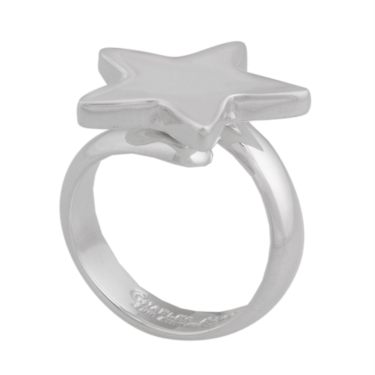 Sterling Silver Star Adjustable Ring | Charles Albert Jewelry