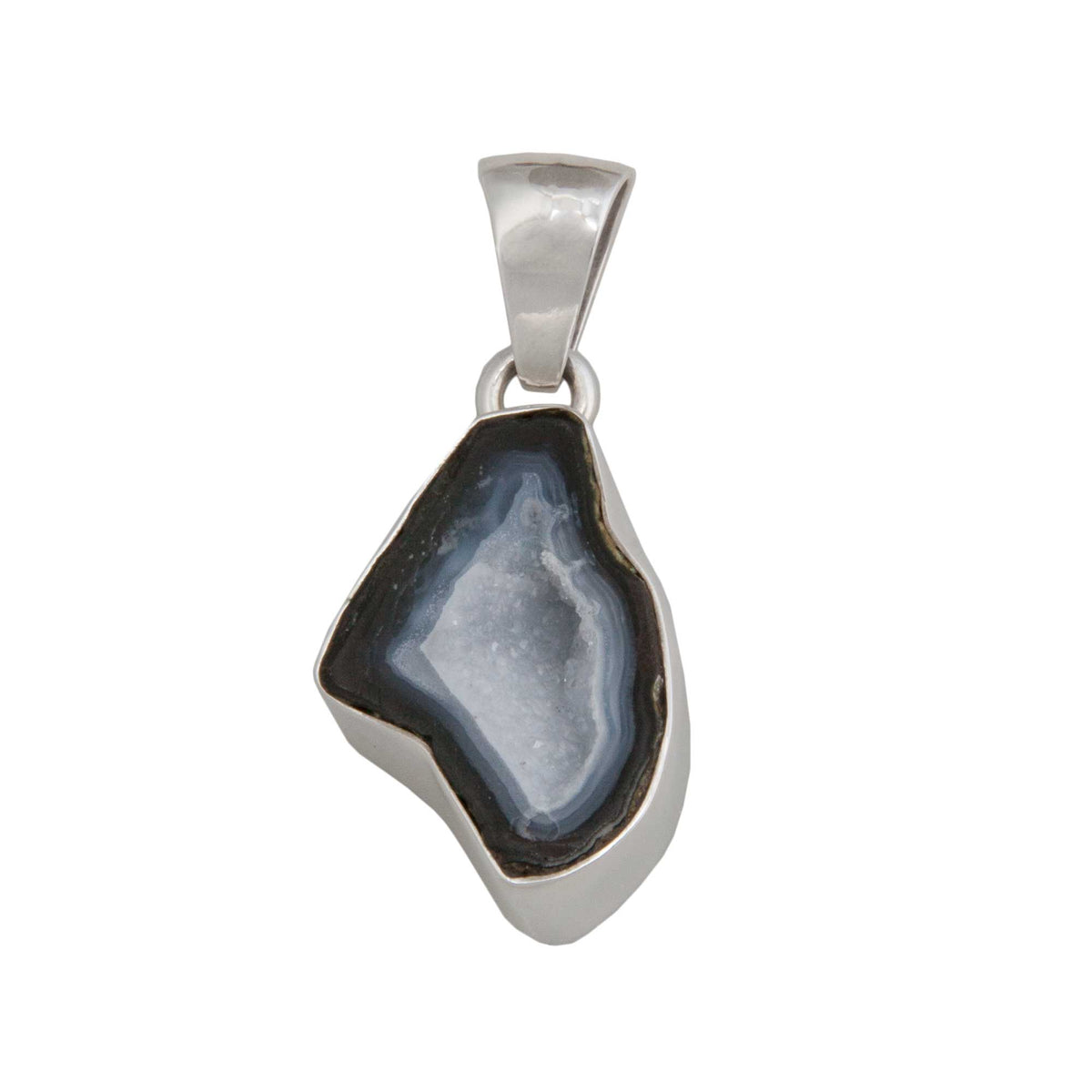 Sterling Silver Tabasco Geode Pendant | Charles Albert Jewelry