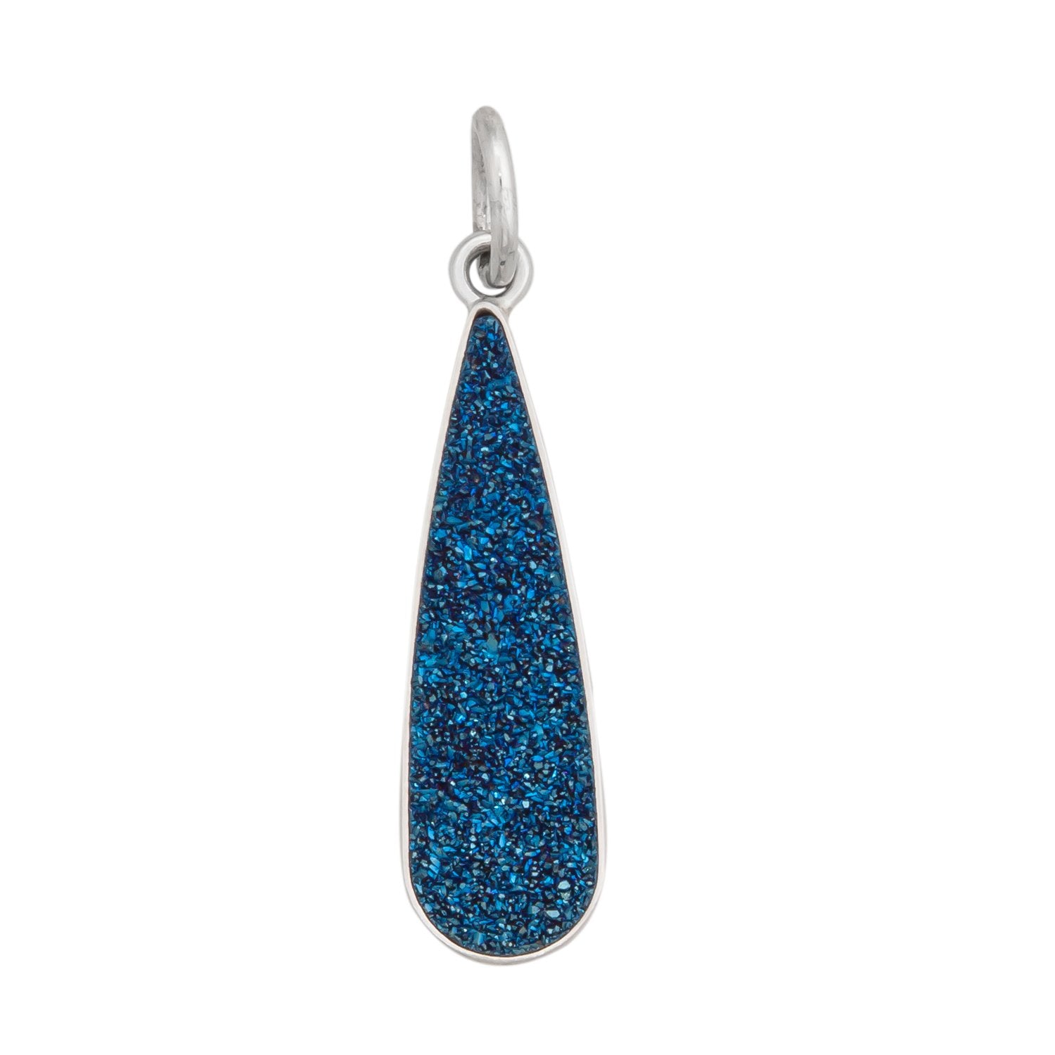 Druzy pendants for fashion jewelry making