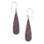 Sterling Silver Teardrop Rainbow Druzy Earrings | Charles Albert Jewelry