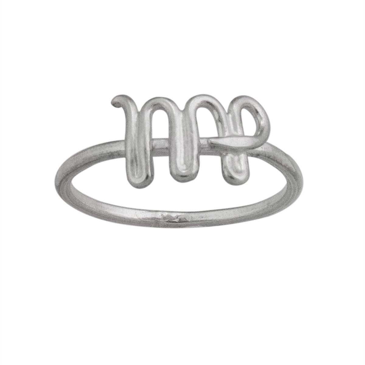 Sterling Silver Virgo Ring | Charles Albert Jewelry