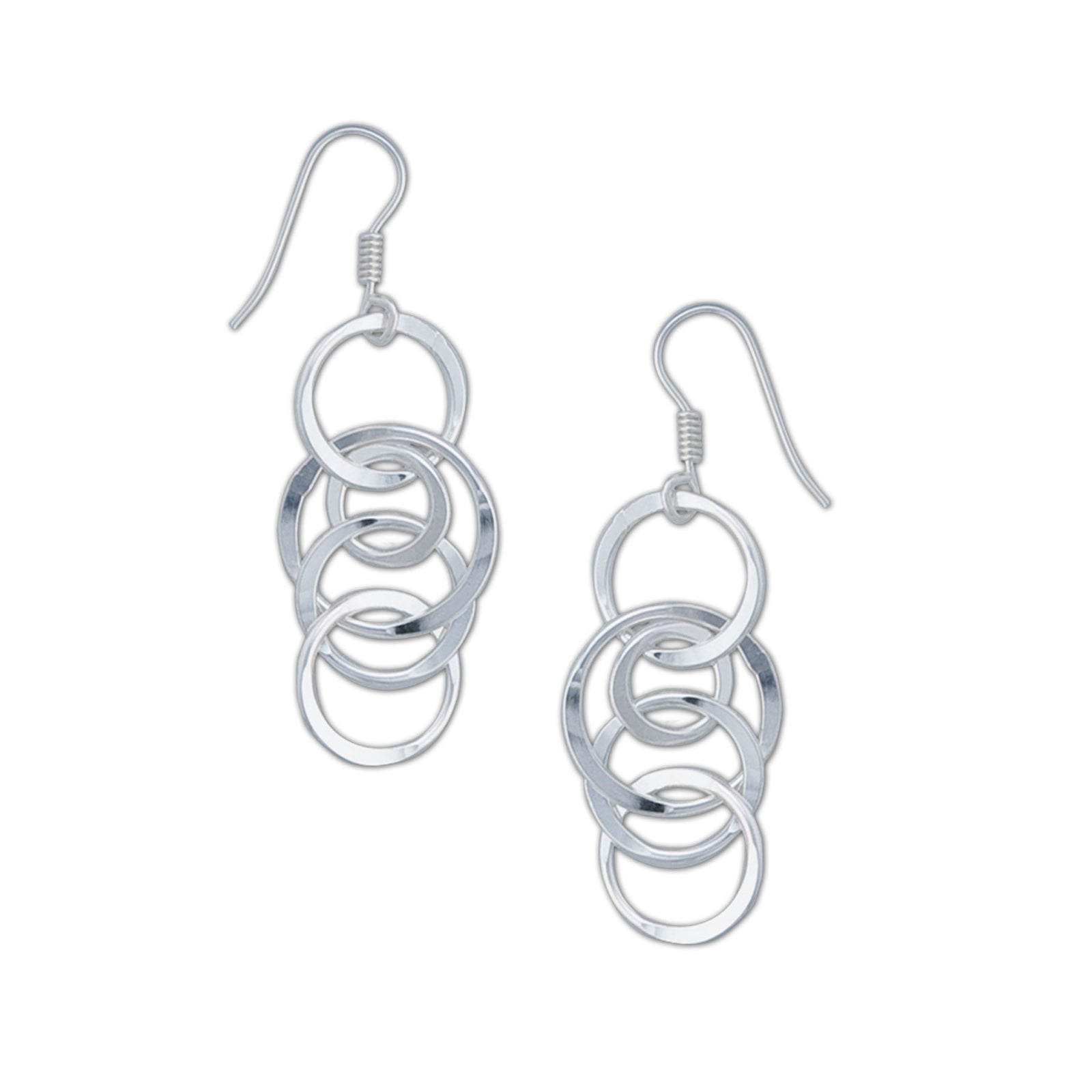 Sterling Silver Linked Earrings | Charles Albert Jewelry