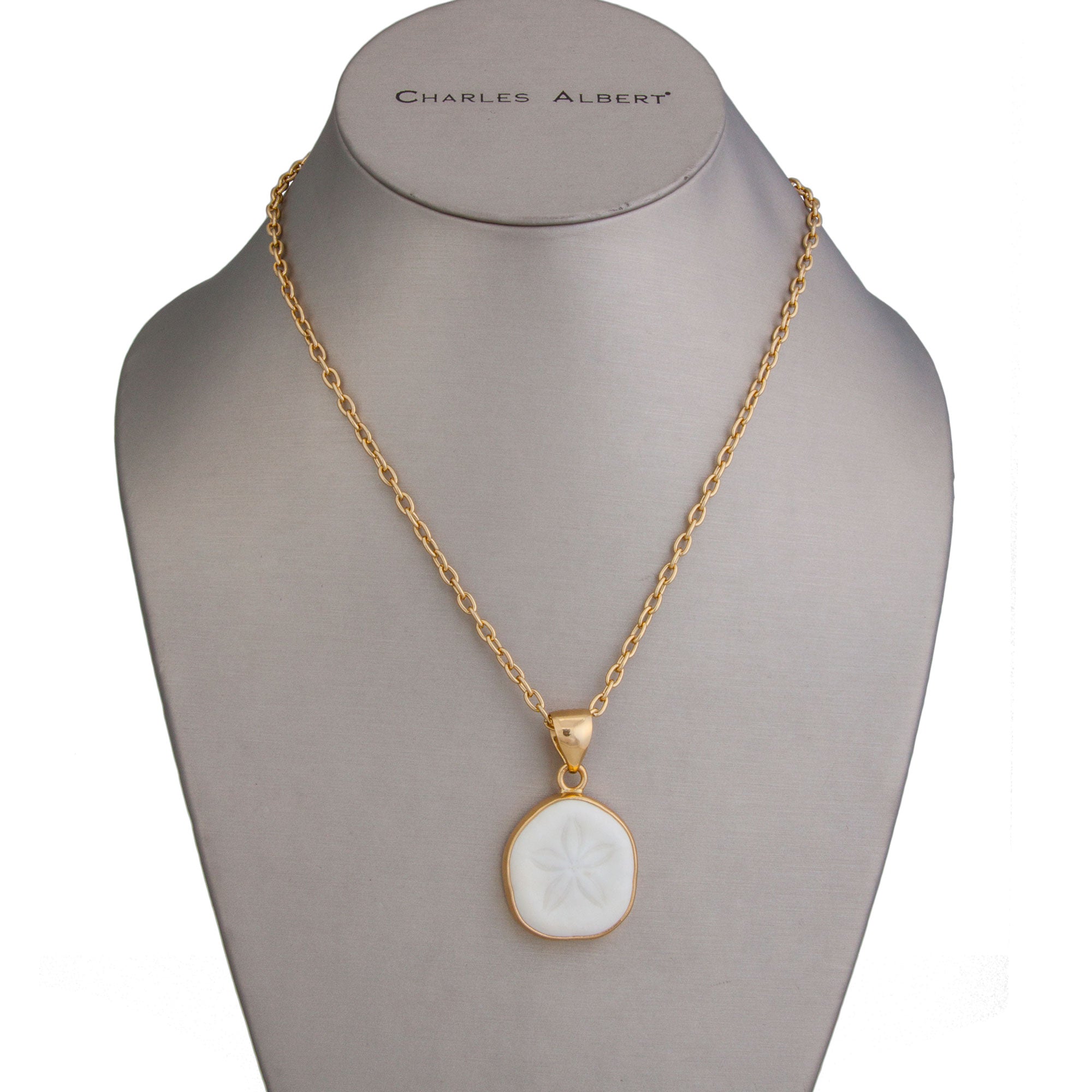 Alamea Silver Sand Dollar Necklace – BEACH TREASURES
