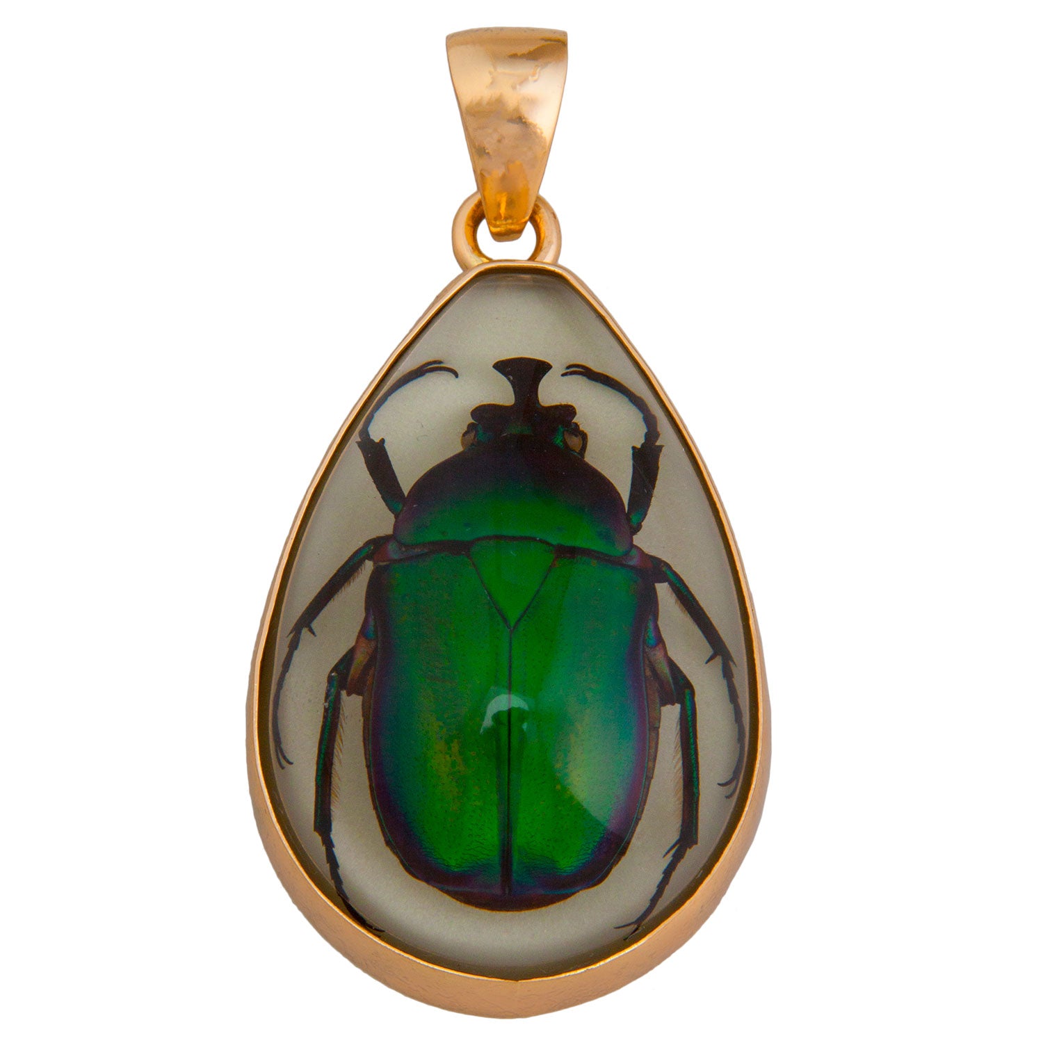 Alchemia Glow in the Dark Beetle Pendant