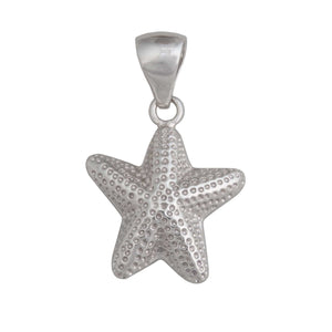 Sterling Silver Starfish Pendant | Charles Albert Jewelry