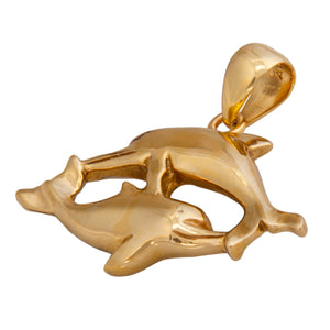 Alchemia Double Dolphin Pendant | Charles Albert Jewelry