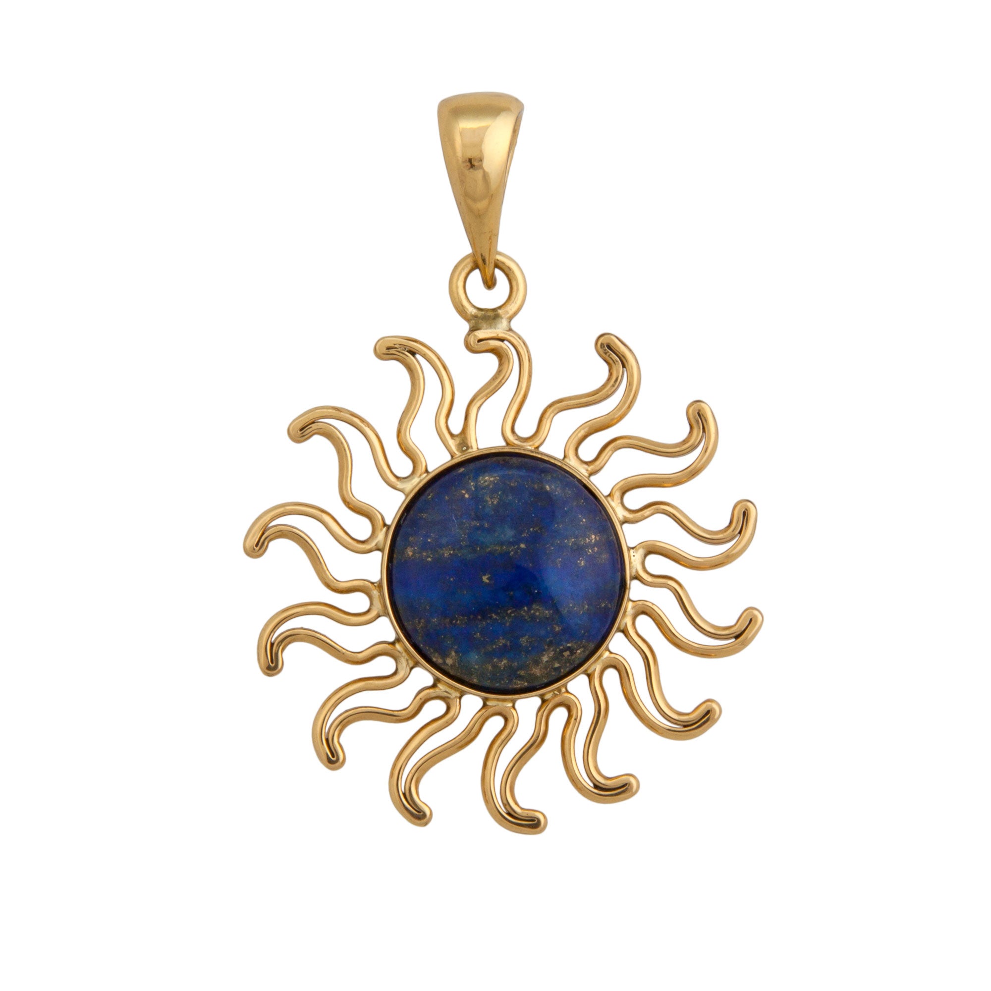 Alchemia Lapis Lazuli Sun Pendant | Charles Albert Jewelry