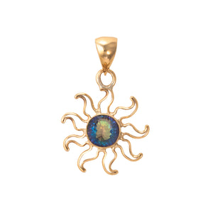 Alchemia Mystic Quartz Sun Pendant | Charles Albert Jewelry