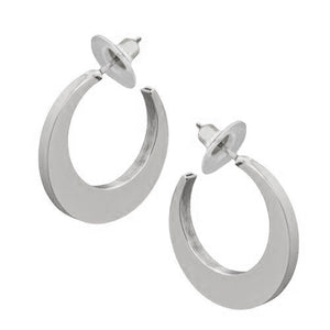 Sterling Silver Petite Hoop Earrings