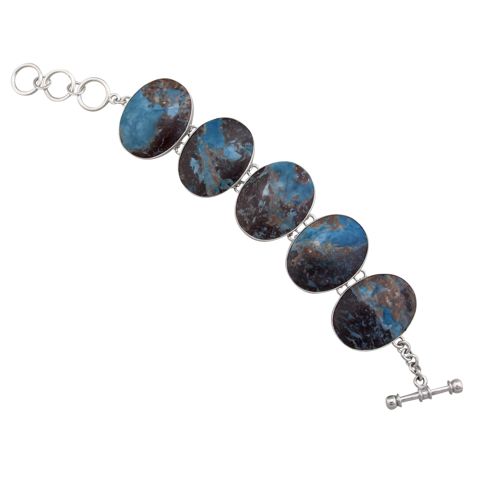 925 Solid Sterling Silver Bracelet Natural Lapis Lazuli at Rs 800/piece(s)  | लापीस लाजुली ब्रेसलेट in Ajmer | ID: 12620756133