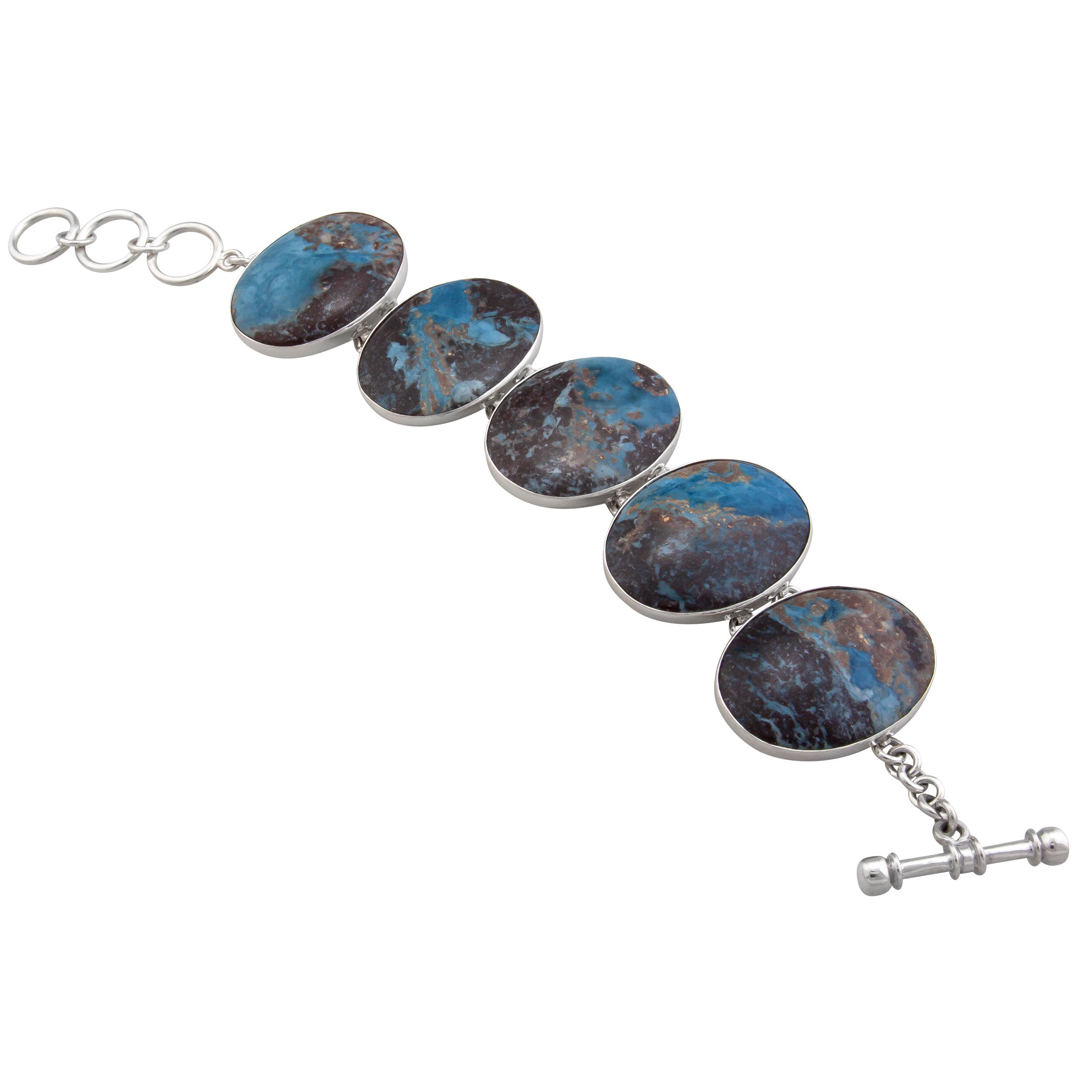 EFFY Collection EFFY® Men's Lapis Lazuli Leather Cord Bracelet in Sterling  Silver - Macy's