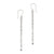 Sterling Silver Hammered Stick Earrings | Charles Albert Jewelry