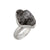 Sterling Silver Meteorite Adjustable Ring | Charles Albert Jewelry