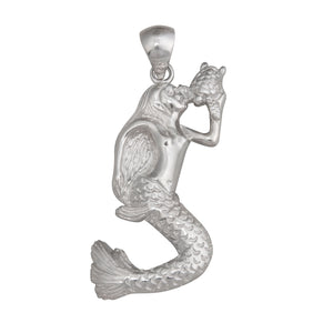Sterling Silver Mermaid Pendant | Charles Albert Jewelry
