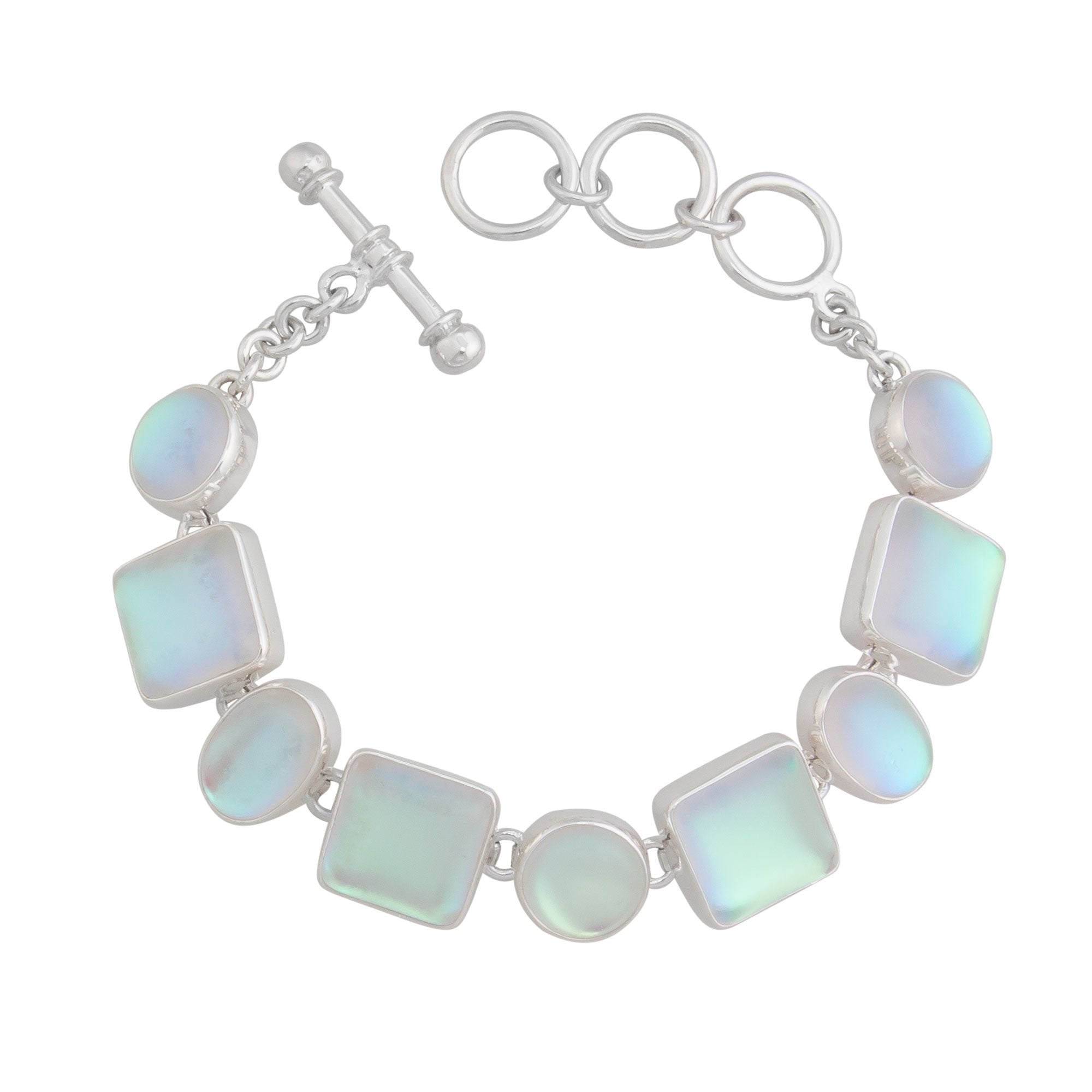 Sterling Silver Luminite Bracelet | Charles Albert Jewelry