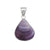 Sterling Silver Purple Clam Pendant | Charles Albert Jewelry