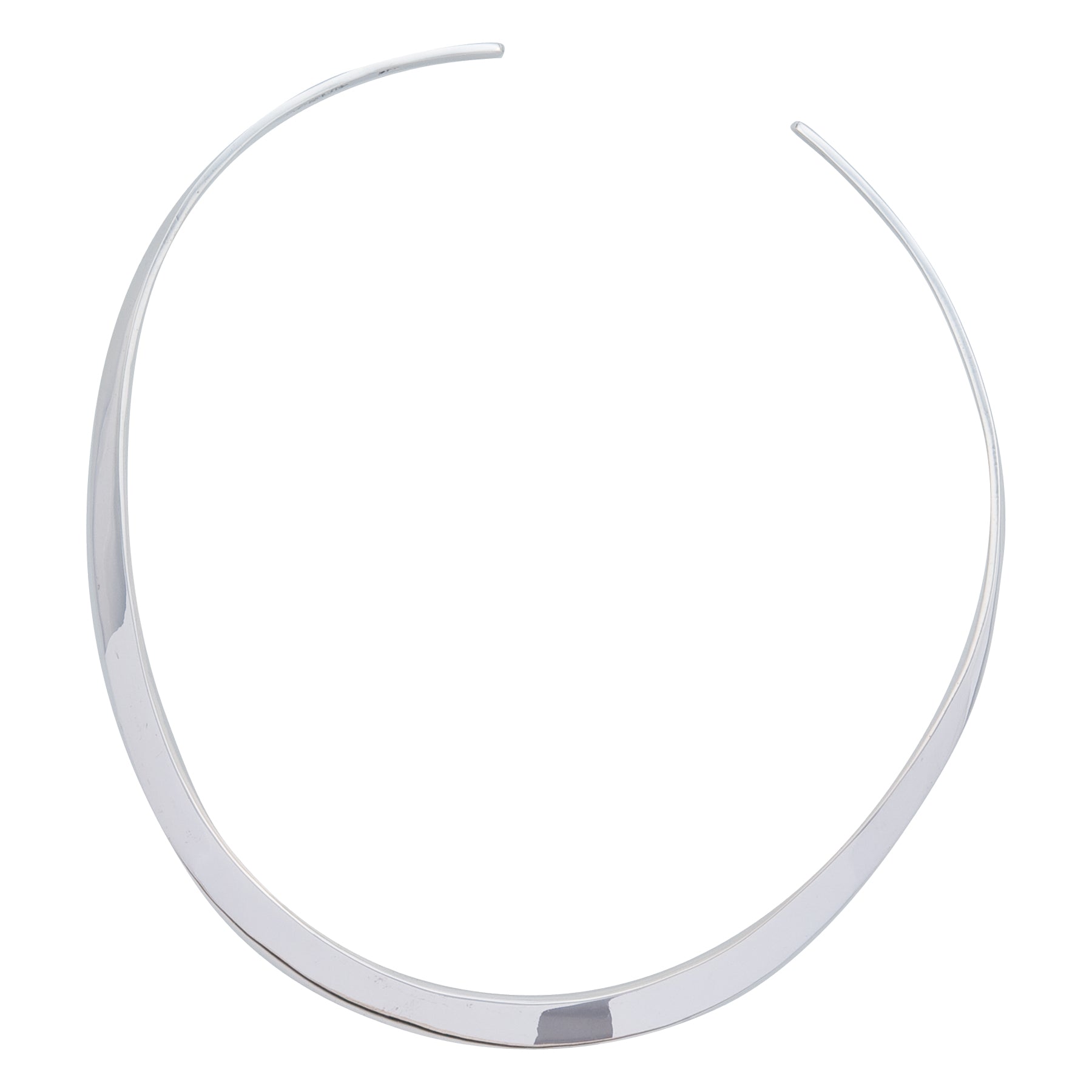 Silver Plated Graduated Open Neckwire | Charles Albert Jewelry