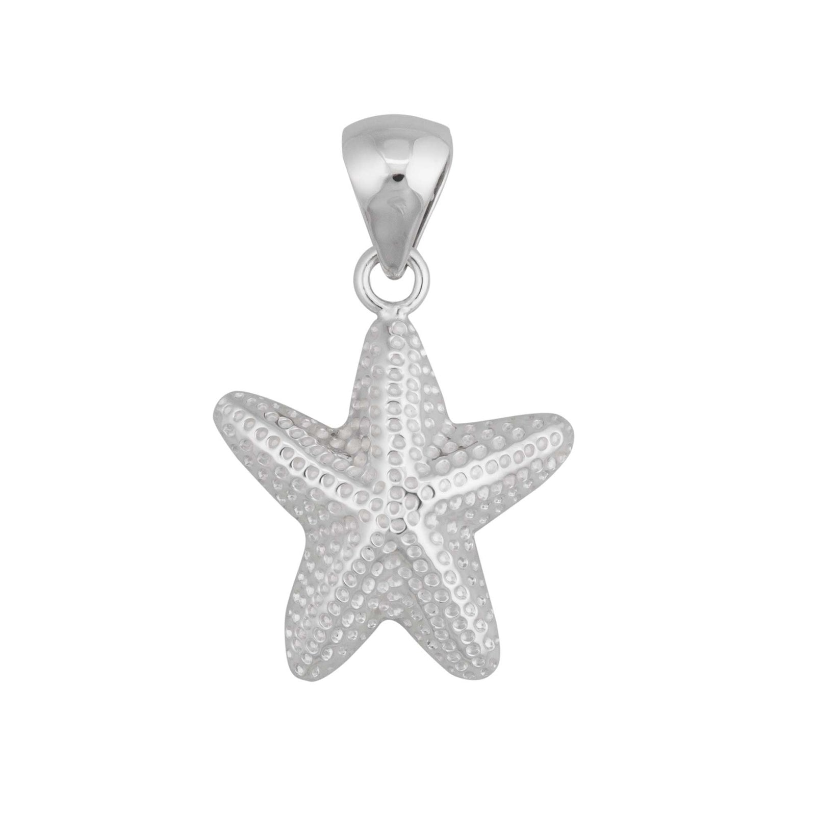 Sterling Silver Starfish Pendant | Charles Albert Jewelry