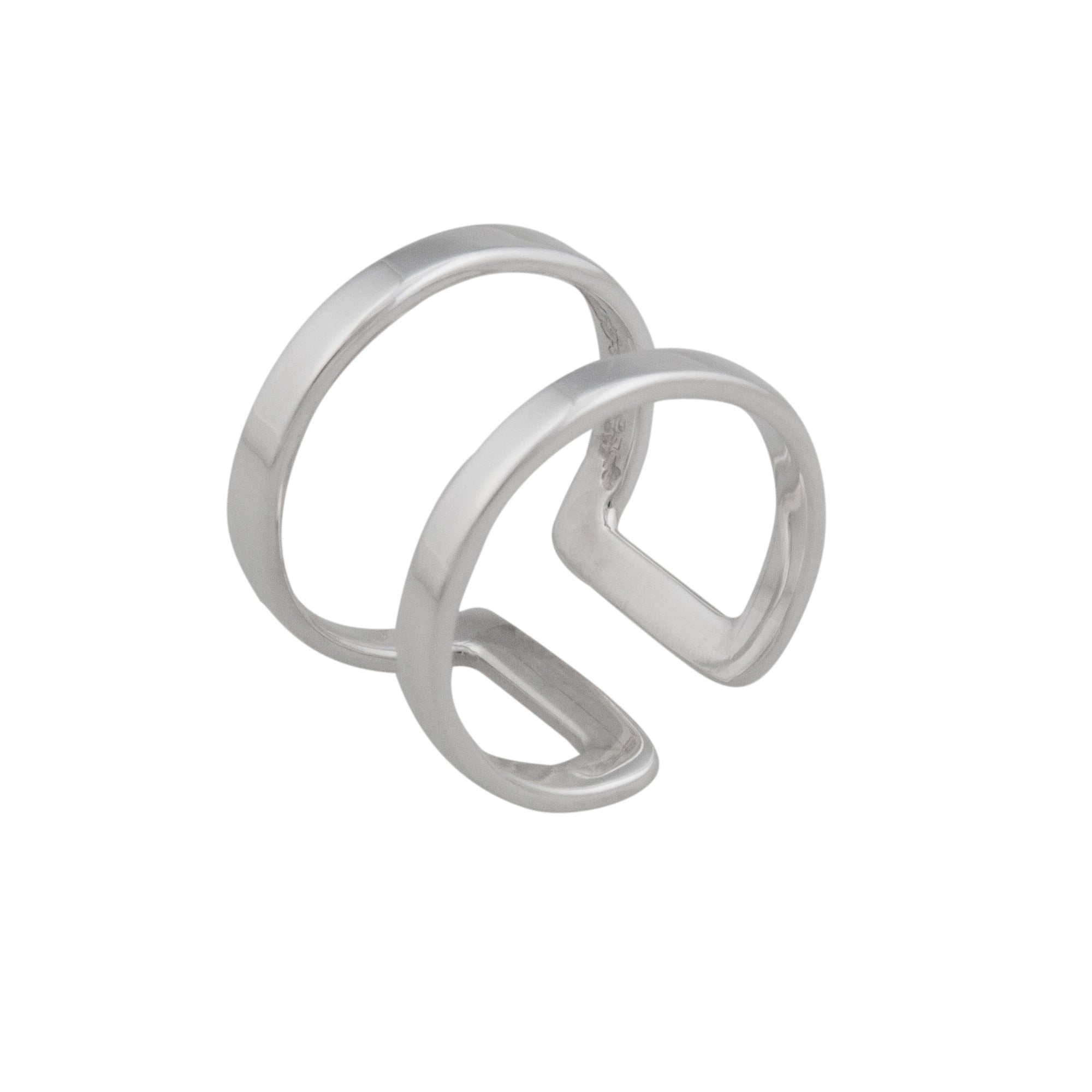 Sterling Silver Endless Mid-Finger Ring | Charles Albert Jewelry