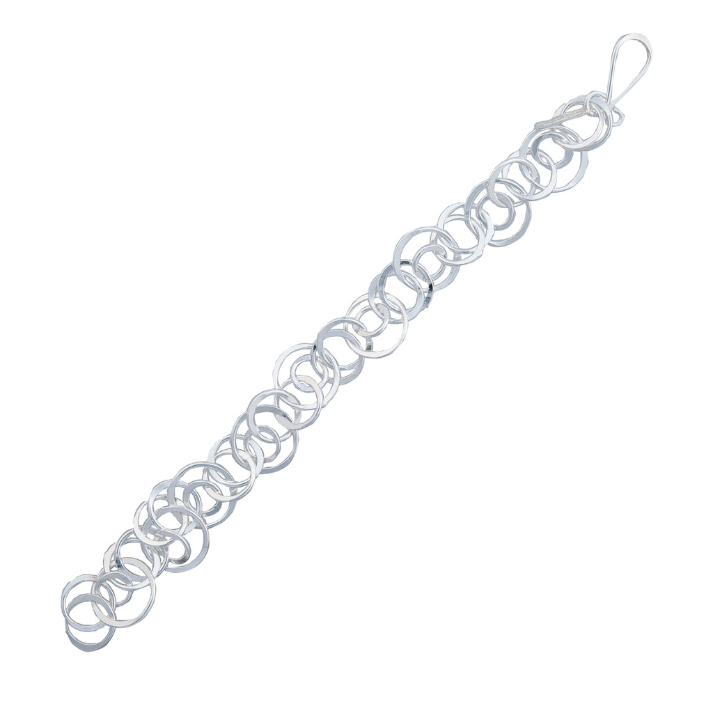 Sterling Silver Fringe Bracelet