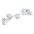 Sterling Silver Pearl Wave Cuff Bracelet | Charles Albert Jewelry