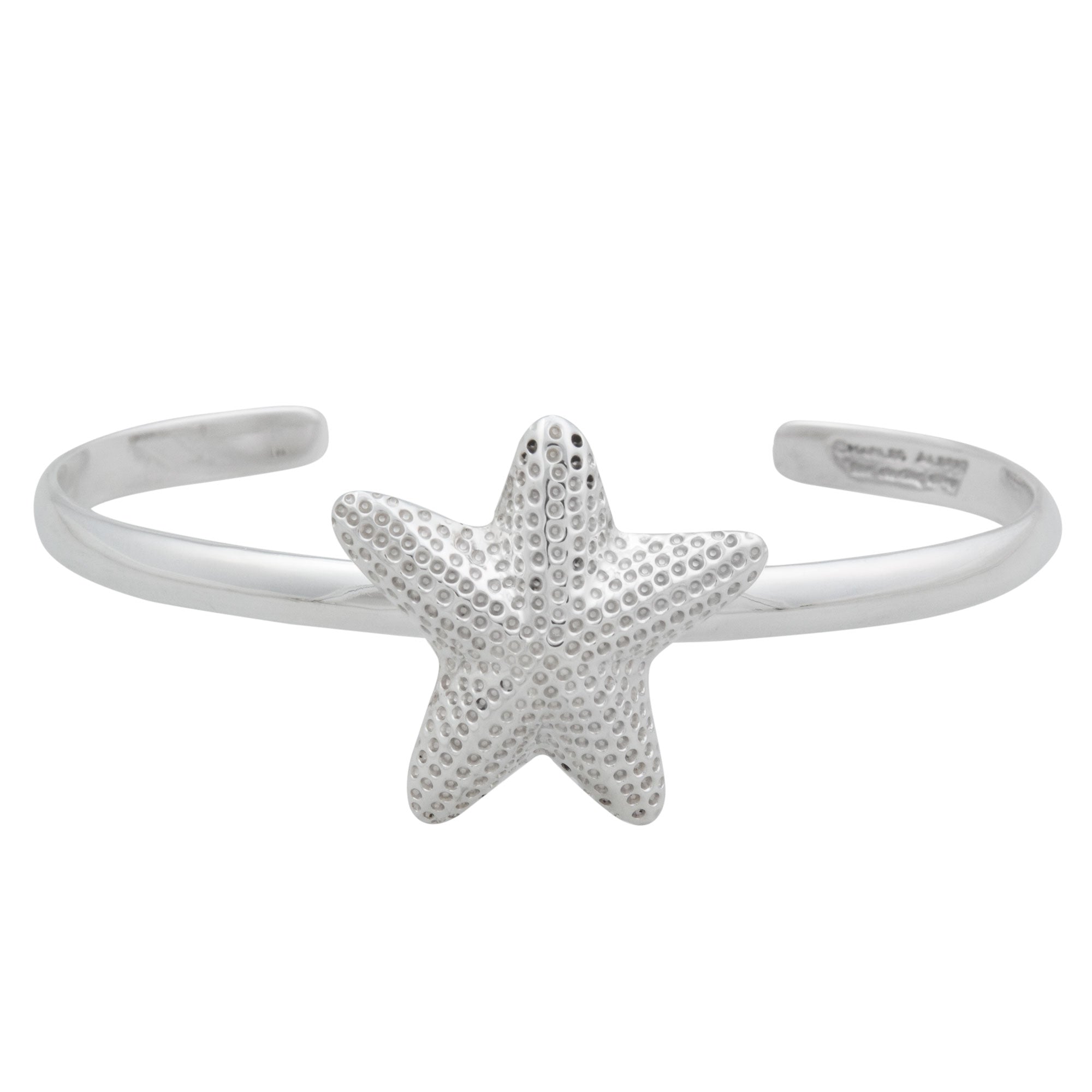 Sterling Silver Starfish Mini Cuff