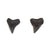 Sterling Silver Shark Teeth Post Earrings | Charles Albert Jewelry