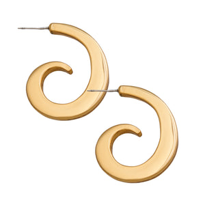 Alchemia Swirl Earring | Charles Albert Jewelry
