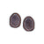 Sterling Silver Tabasco Geode Clip Earrings | Charles Albert Jewelry