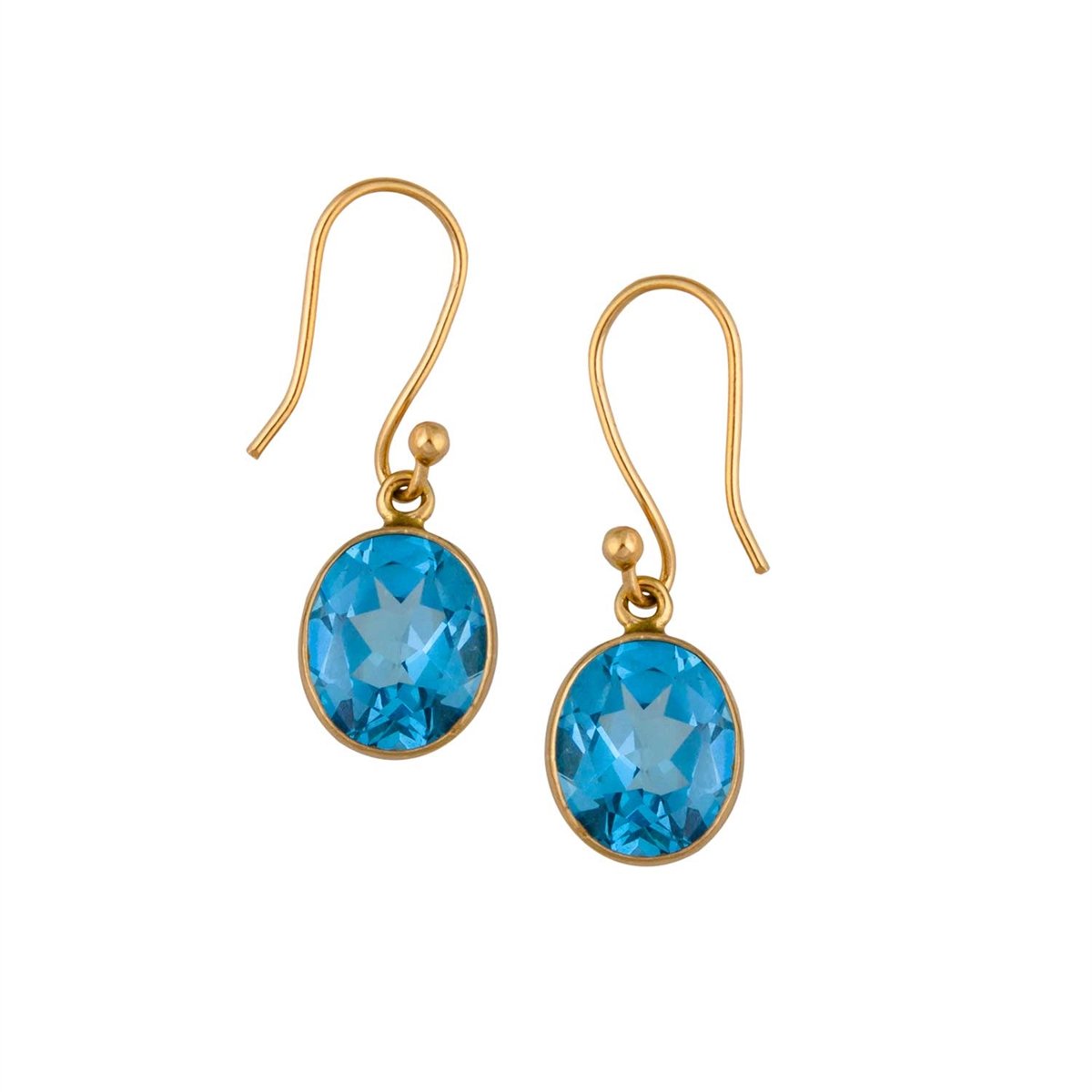 Alchemia Blue Topaz Drop Earrings | Charles Albert Jewelry