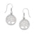 Sterling Silver Mother of Pearl Tree of Life Drop Earrings | Charles Albert Jewelry
