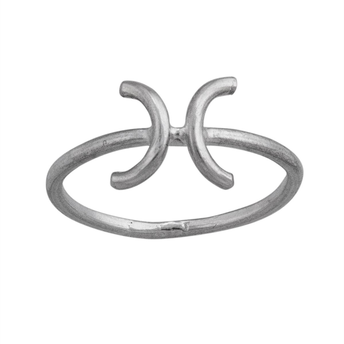 Sterling Silver Pisces Ring | Charles Albert Jewelry