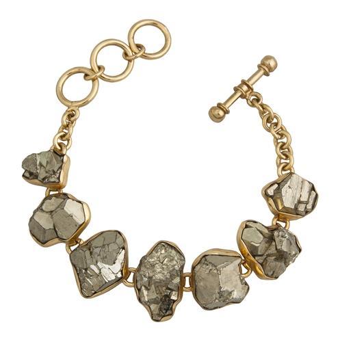 Alchemia Pyrite Bracelet | Charles Albert Jewelry