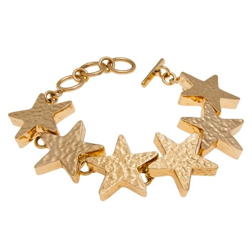 Alchemia Hammered Star Bracelet | Charles Albert Jewelry