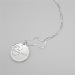 Sterling Silver Charles Albert Coin Pendant with 18" Chain | Charles Albert Jewelry