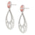Sterling Silver Red Sardonyx Post Earrings | Charles Albert Jewelry