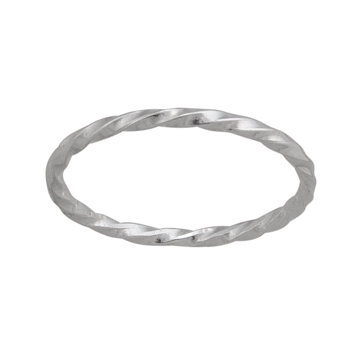 Sterling Silver Forever with a Twist Ring | Charles Albert Jewelry